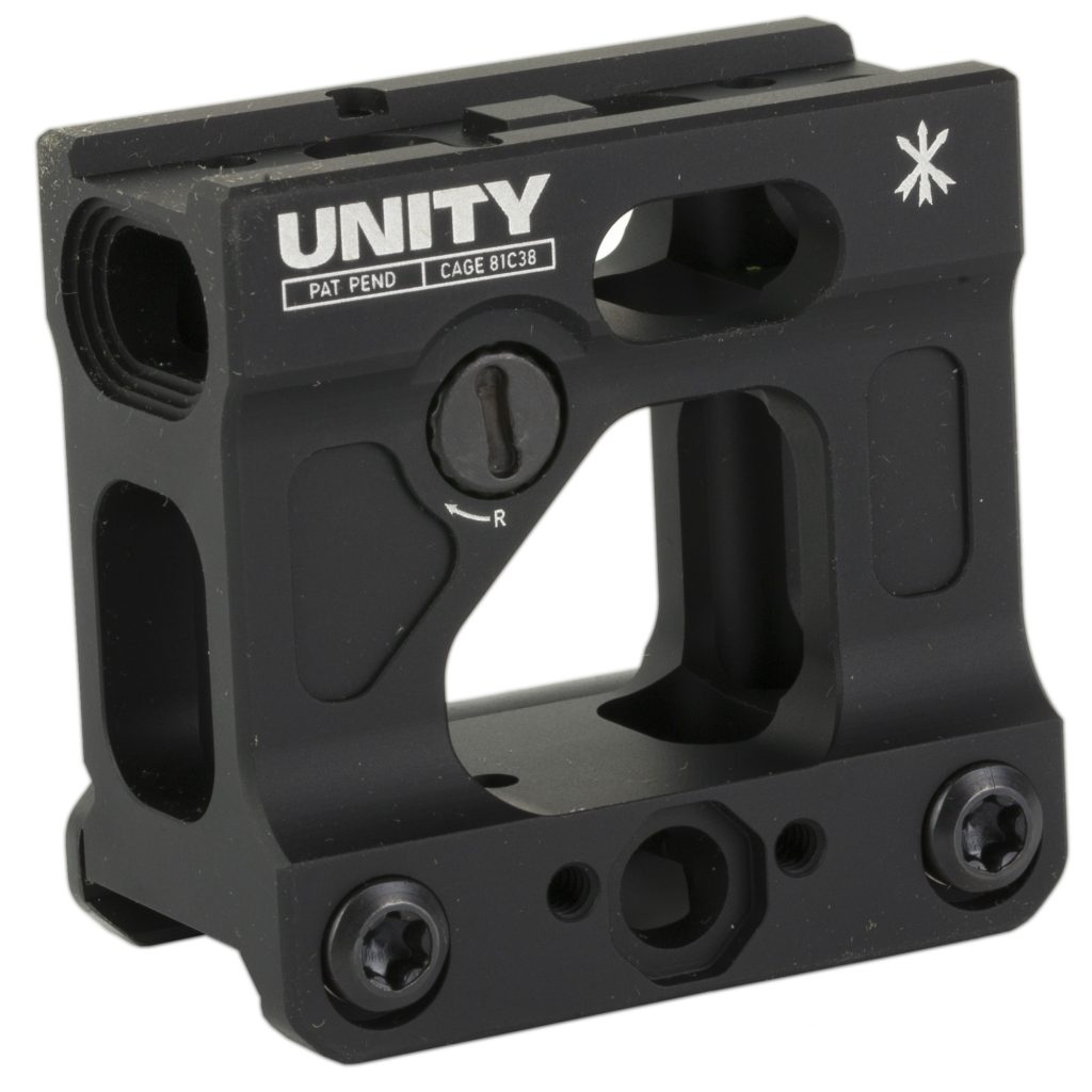Unity Tactical FAST Micro Mount — 2.26″ Riser with BUIS
