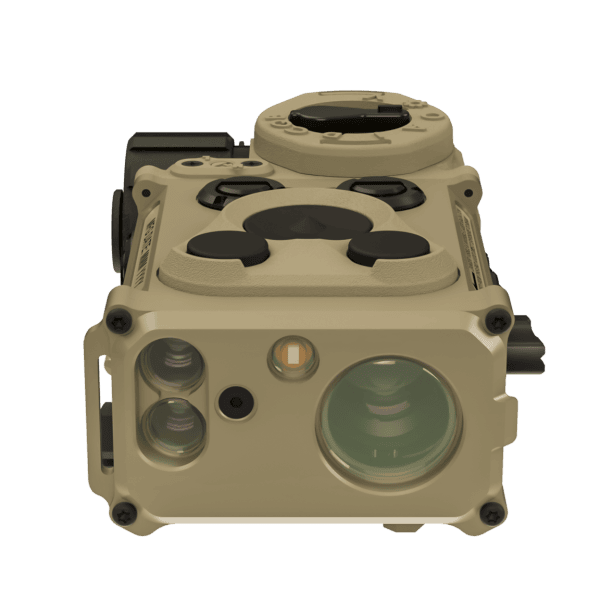 RAIL rail-mounted visible and NIR weapon laser
